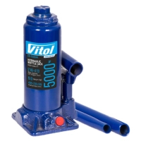 Домкрат Vitol DB-05004/T90504, телескопический, гидравлический, 5т, min 216мм, max 413мм (DB-05004)