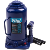 Домкрат Vitol DB-20002/T92004, телескопічний, гідравлічний, 20т, min 242мм, max 452мм (DB-20002)