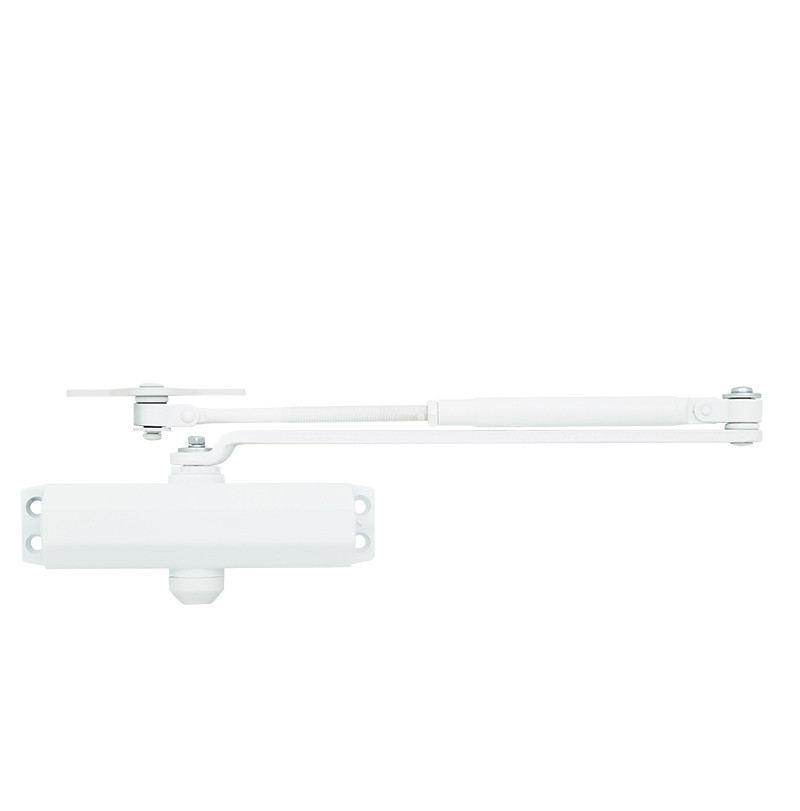 Доводчик двери 45-75 кг SEVEN DC-7743 white