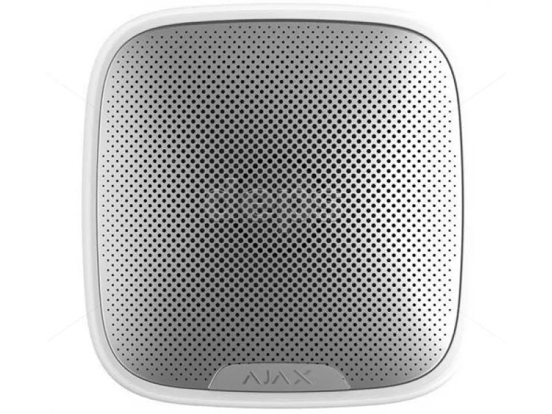 Дротова вулична сирена Ajax StreetSiren Fibra (white)