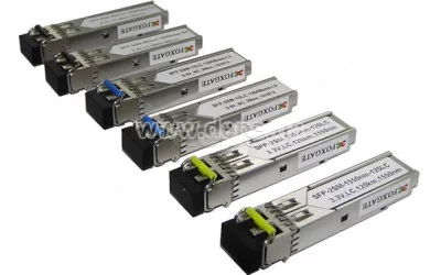 Двохволоконні SFP 1Gbps модулі SFP-2SM-20LC