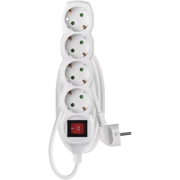 EMOS P1421R 4 розетки 1.5 м