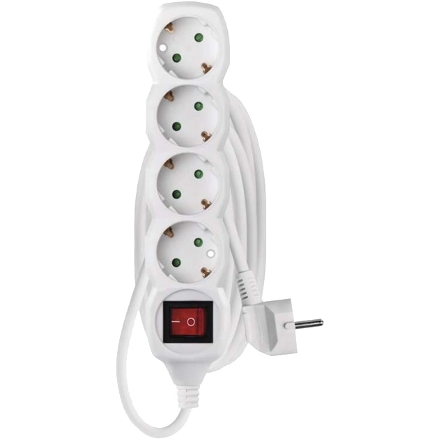 EMOS P1425R 4 розетки 5 м