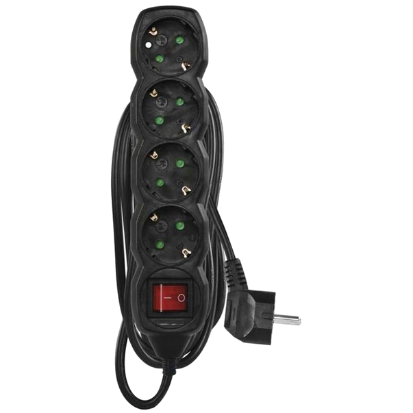 EMOS PC1425R 4 розетки 5 м