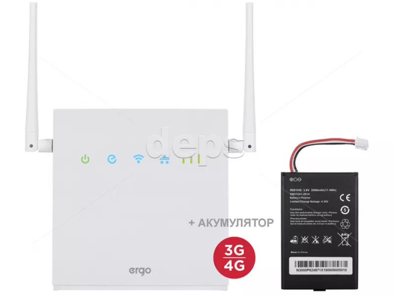 Ergo R0516B 4G/LTE роутер Wi-Fi N300