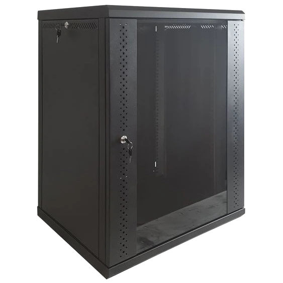 EServer 12U 600х600х637 стекло, черная