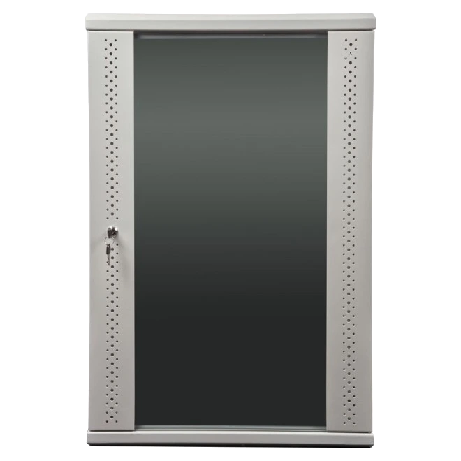 EServer 18U 600х600х907 стекло, серая