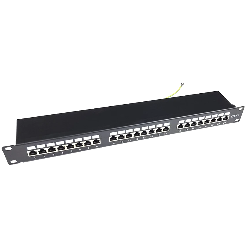 EServer 24 порта 1U 19" модульна (без модулів)