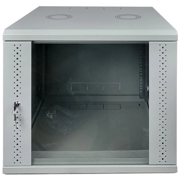 EServer 9U 600х350х503 стекло, серая