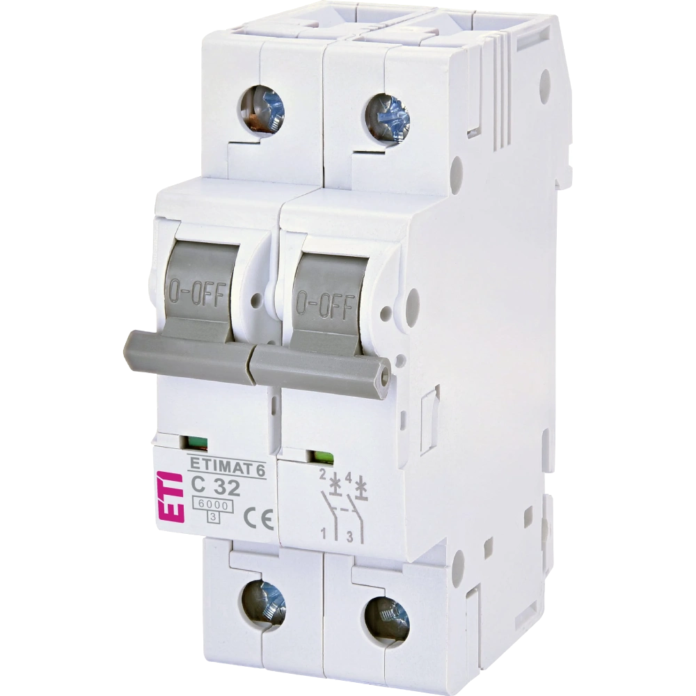 ETI ЕТІ ETIMAT 6 2Р 32А 6kA C