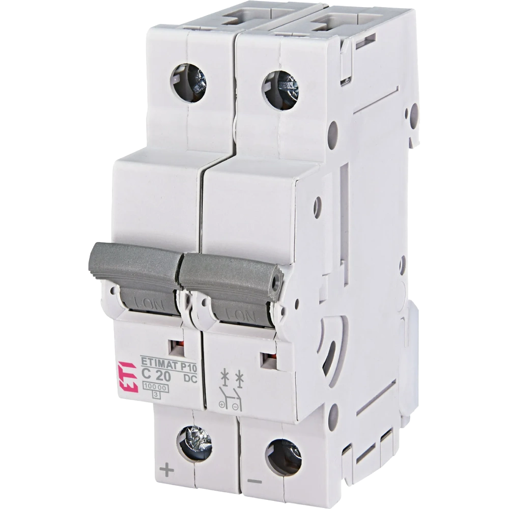 ETI ЕТІ ETIMAT P10-DC 2p C20 (10 kA)