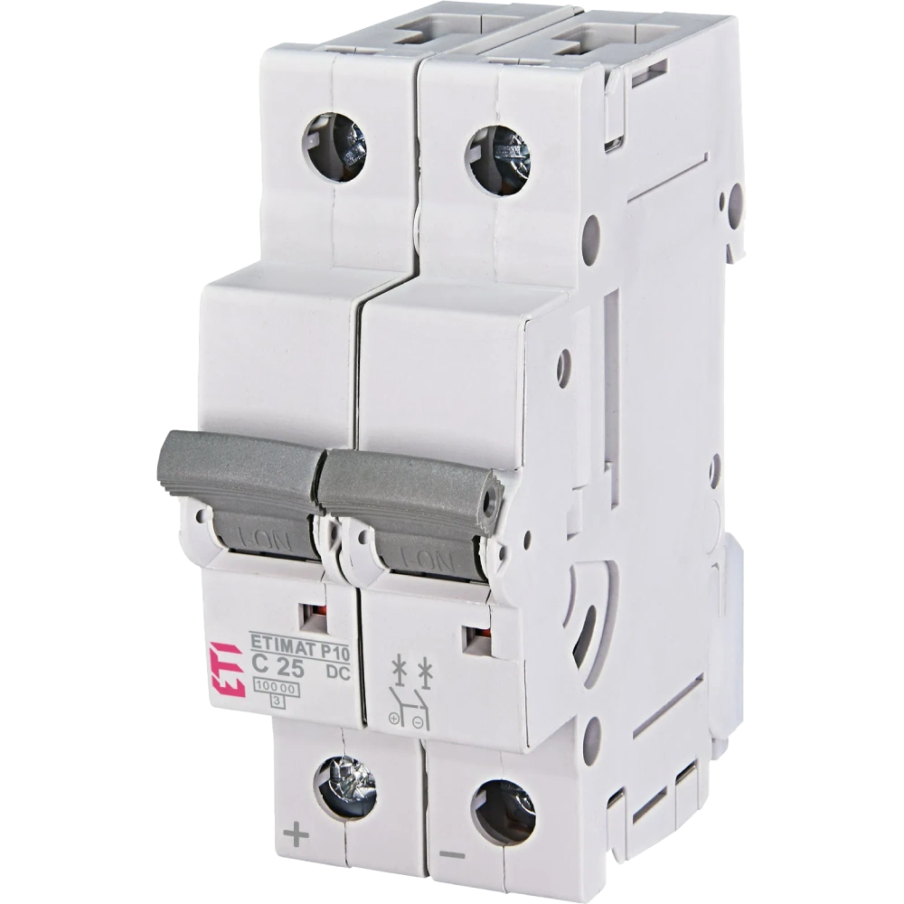 ETI ЕТІ ETIMAT P10-DC 2p C25 (10 kA)