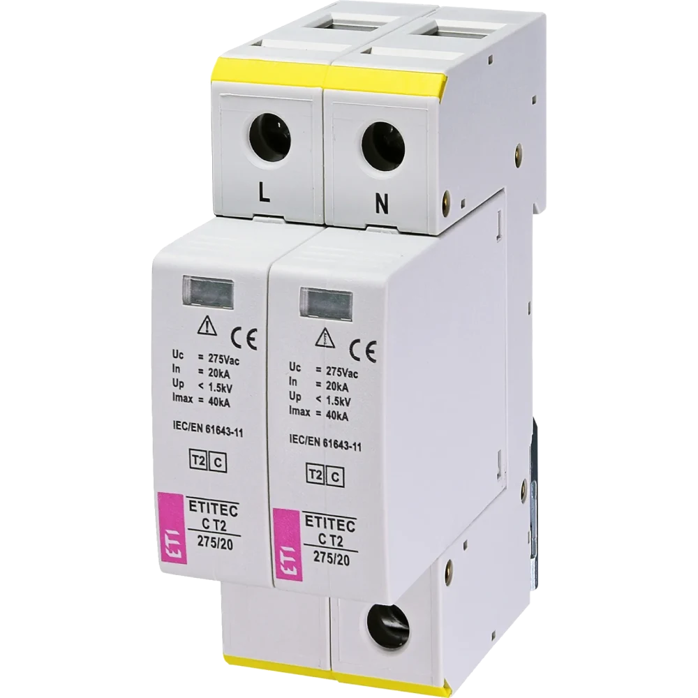 ETI TEC C T2 275/20 (2+0) 2p
