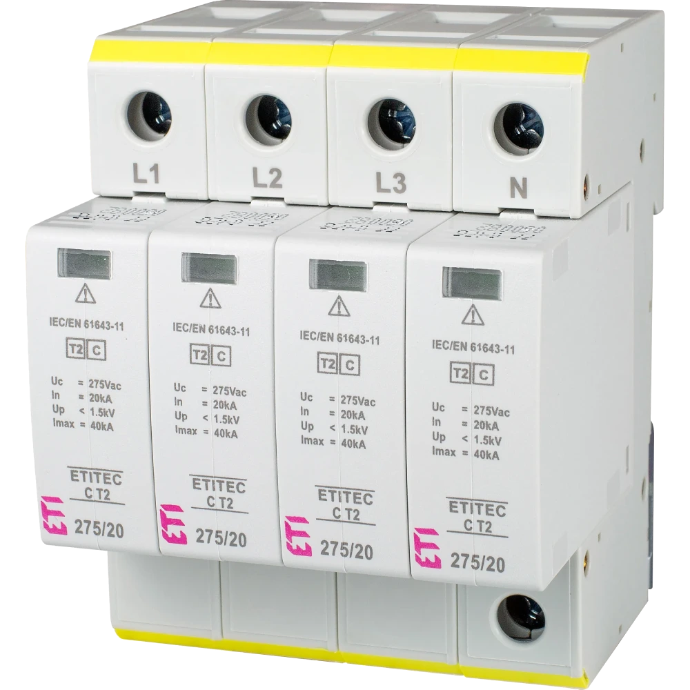 ETI TEC C T2 275/20 (4+0) 4p