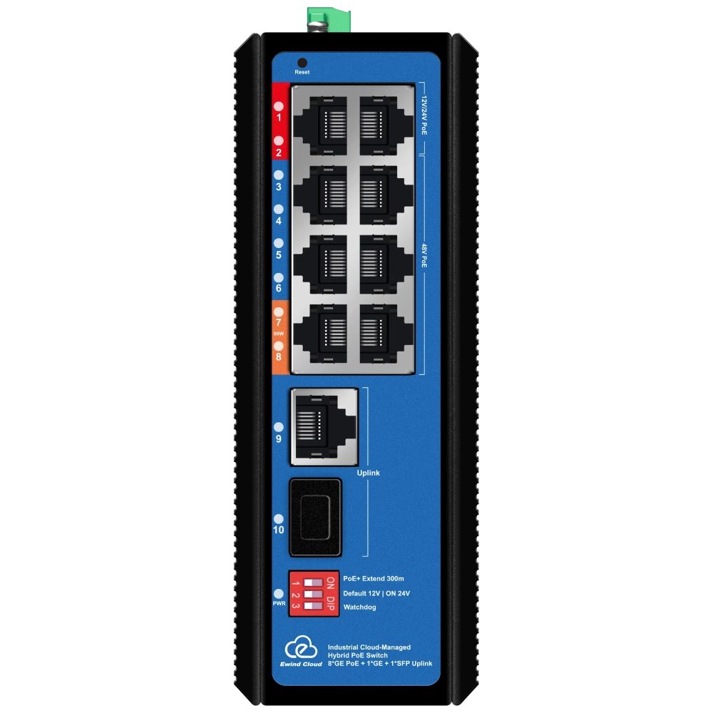 Ewind EW-EPIS3910SH-8GE AI PoE