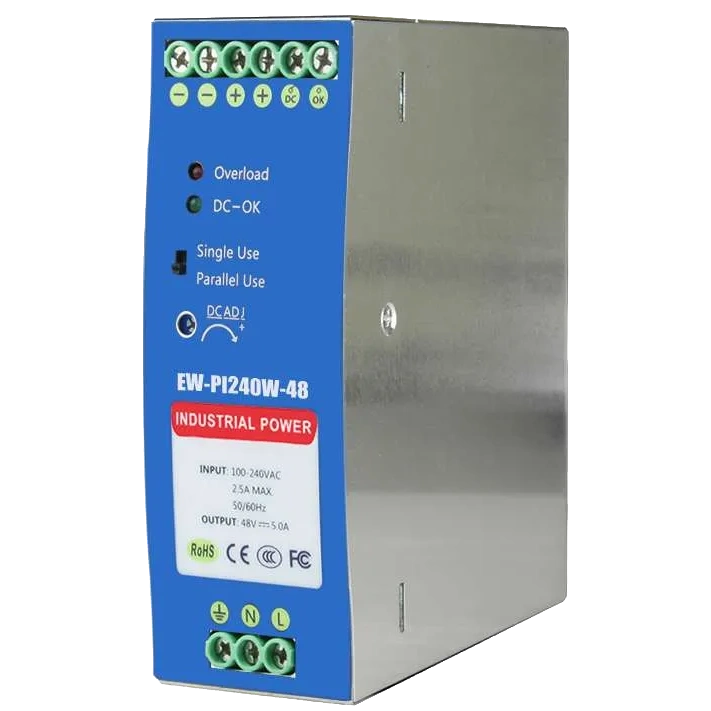 Ewind EW-PI240W-48 на DIN-рейку 240 Вт/48 В