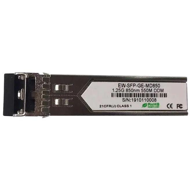 Ewind EW-SFP-GE-MD850 155M, Multi-mode Dual Fiber, 850nm, 550meter, LC connector