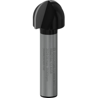 Фреза Bosch Professional галтельная, Std, S8, R8, D16, L12.4 (2.608.628.369)