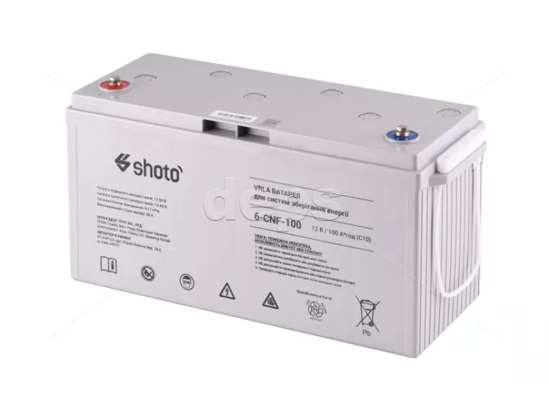 GEL-CARBON аккумулятор SHOTO 6CNF-100​ (12V/100Ah)