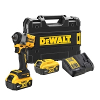 Гайковерт DeWALT 18 В XR Li-lon,406 Нм, 5 Ah, 2 АКБ, ЗУ, TSTAK (DCF922P2T)