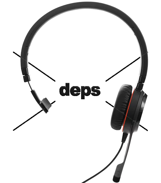 Гарнітура Jabra EVOLVE 30 Гарнітура Jabra EVOLVE 30 II Mono RJ9
