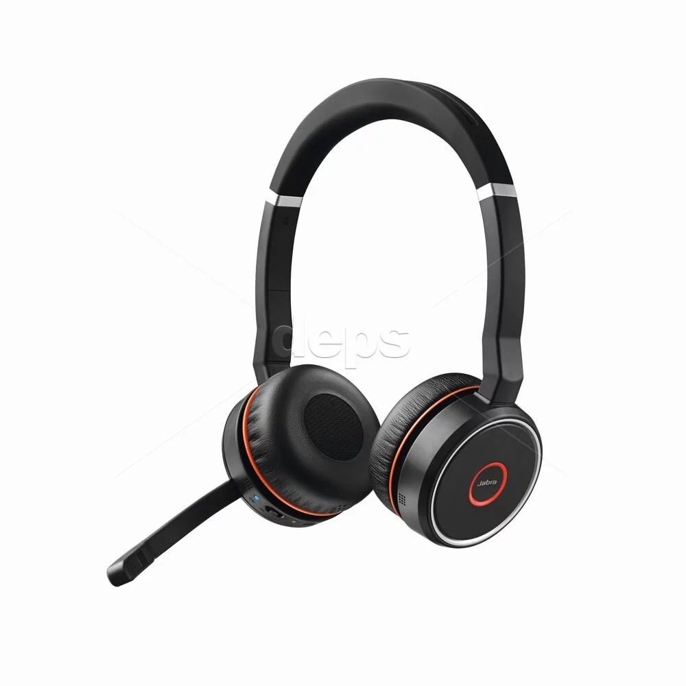 Гарнітура Jabra EVOLVE 75 Stereo MS + База — Гарнитура Jabra EVOLVE 75