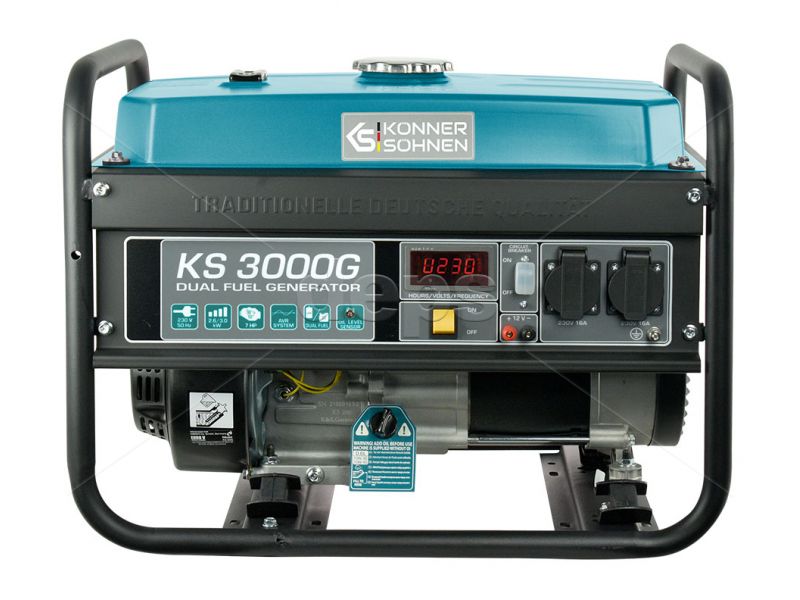 Газобензиновий генератор Konner&Sohnen KS 3000 G