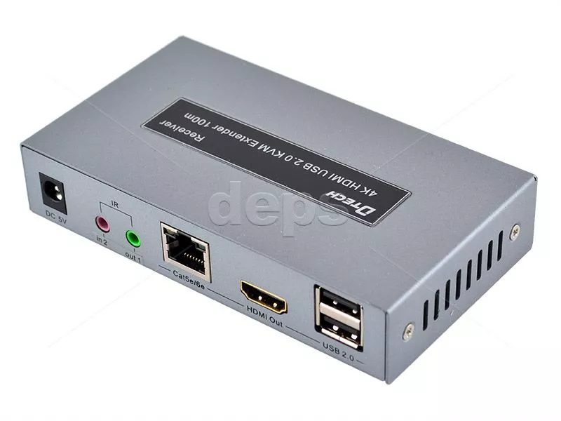 HDMI, USB подовжувач 4K по кручений парі