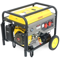 Генератор COVAX CV10000LD-E2, 7.0kW, 220V, 50Hz, DC12V, 18HP, ручной/электро стартер, 25L (CV10000LD-E2)