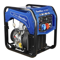 Генератор Enersol дизельный инверторный 1/3ф 10.0kW, ES-1102FD, 3000 об/мин, 138кг (SKD-10EBAUI)