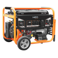 Генератор Neo Tools 230V, 1 фаза, 6/6.5kW, електростарт, AVR (04-731)