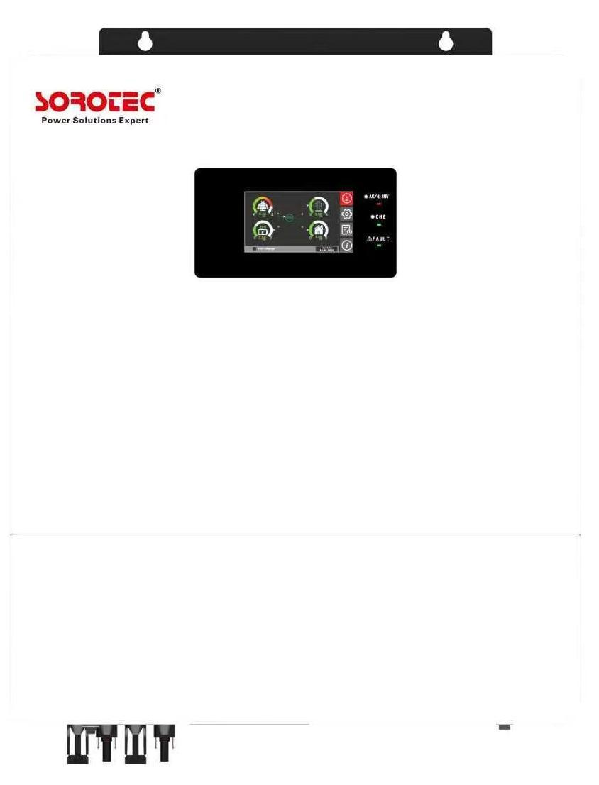 Гібридний інвертор Sorotec REVO HMT G2-IP54 11kW/48V (джерело безперебійного живлення) з Wi-Fi