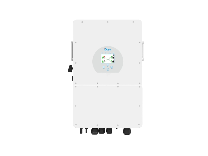 Гібридний трифазний інвертор Deye SUN-12K-SG01HP3-EU-AM2 (гібрид: 12 кВт/3ф, батарея HV, MPPT:2)