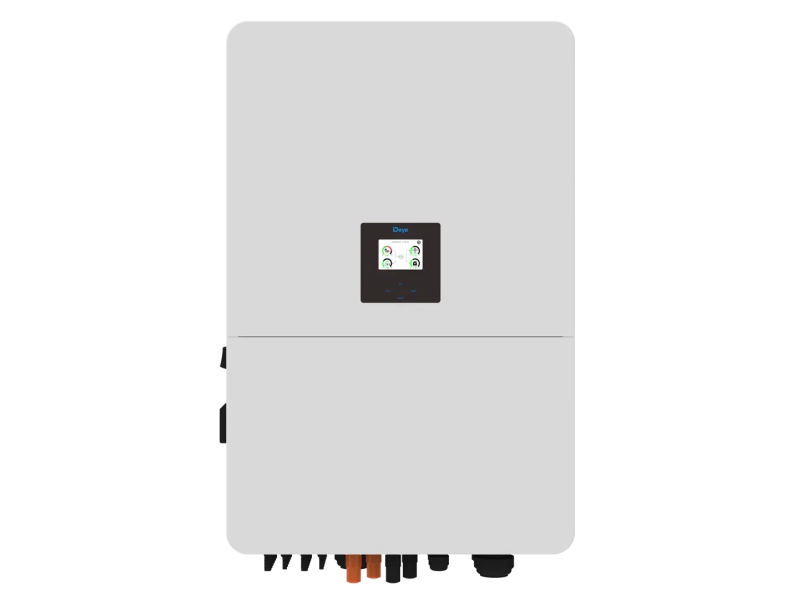 Гібридний трифазний інвертор Deye SUN-80K-SG02HP3-EU-EM6 (гібрид: 80 кВт/3ф, батарея HV, MPPT:6)