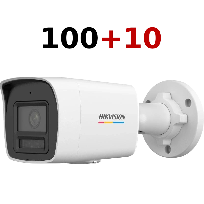 Hikvision DS-2CD1027G3-LIUF 2МП (2.8мм) 100+10