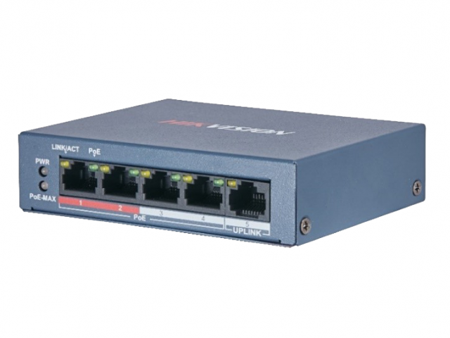 Hikvision DS-3E0105P-E/M(B) POE