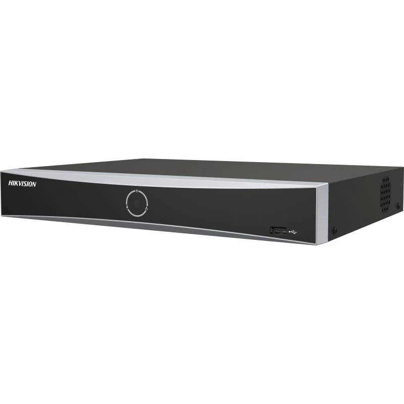 Hikvision DS-7604NXI-K1/4P(D) 4-канальный PoE 1U AcuSense
