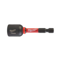 Головка магнітна Milwaukee 1/4", шестигранна, 12 мм Shockwave, ударостійка (4932492442)