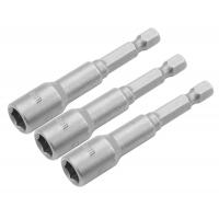 Головка магнитная Tolsen 13 мм 1/4"х65 мм 3 шт (77848)