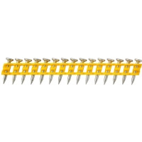 Гвозди DeWALT по мягкому бетону для DCN890 , L=25мм, D 2.6 мм,диам.головки 6.3 мм (1005шт) (DCN8901025)