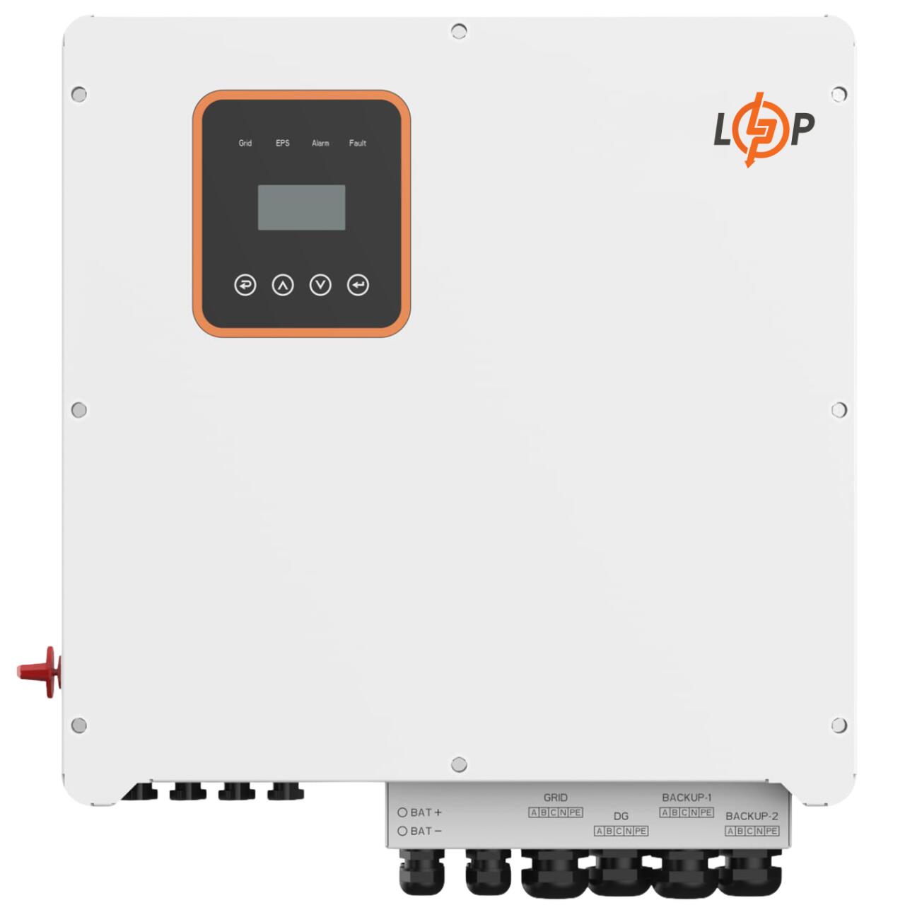 Гибридный трехфазный инвертор LP LPW-15KW3-G-HV 40A MPPT 180–850A ON-OFF GRID с WiFi