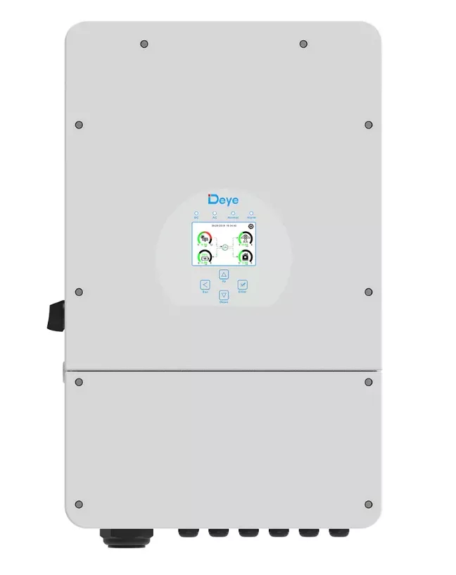 Гибридный инвертор Deye SUN-10K-SG02LP1-EU-AM3-P (LV | 10 кВт 1ф | 3 MPPT)