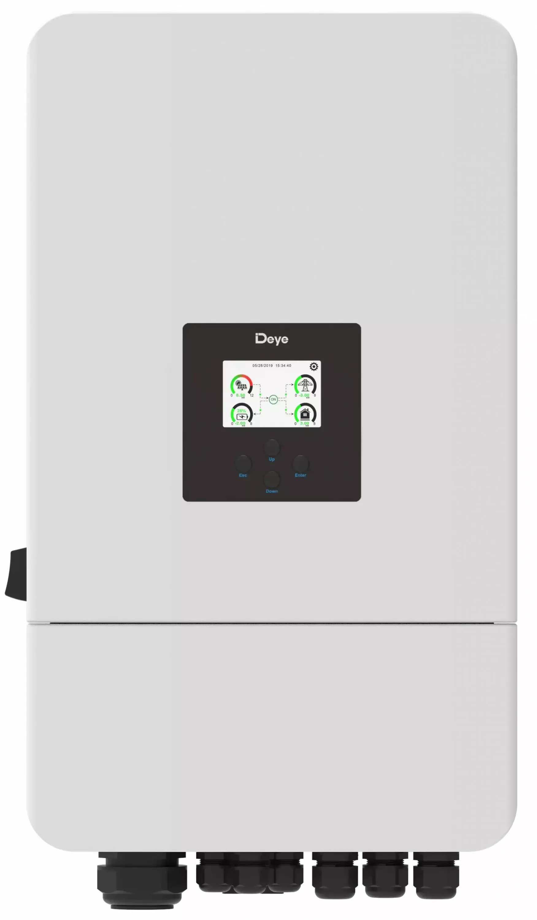 Гибридный инвертор Deye SUN-12K-SG05LP3-EU-SM2 (LV | 12 кВт 3ф | 2 MPPT)