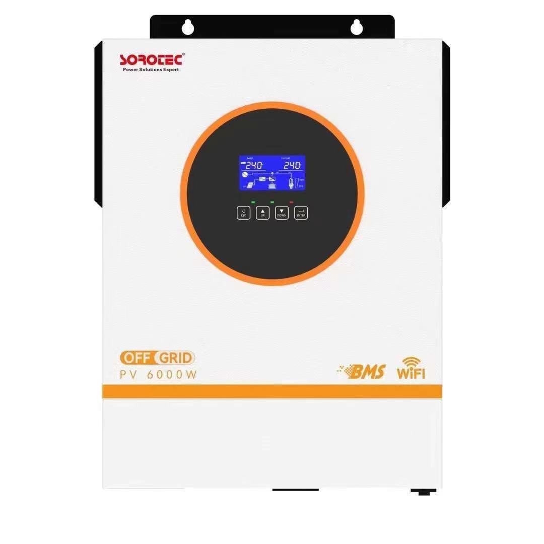 Гибридный инвертор Sorotec REVO VM II PRO 6kW/48V (источник бесперебойного питания) с Wi-Fi