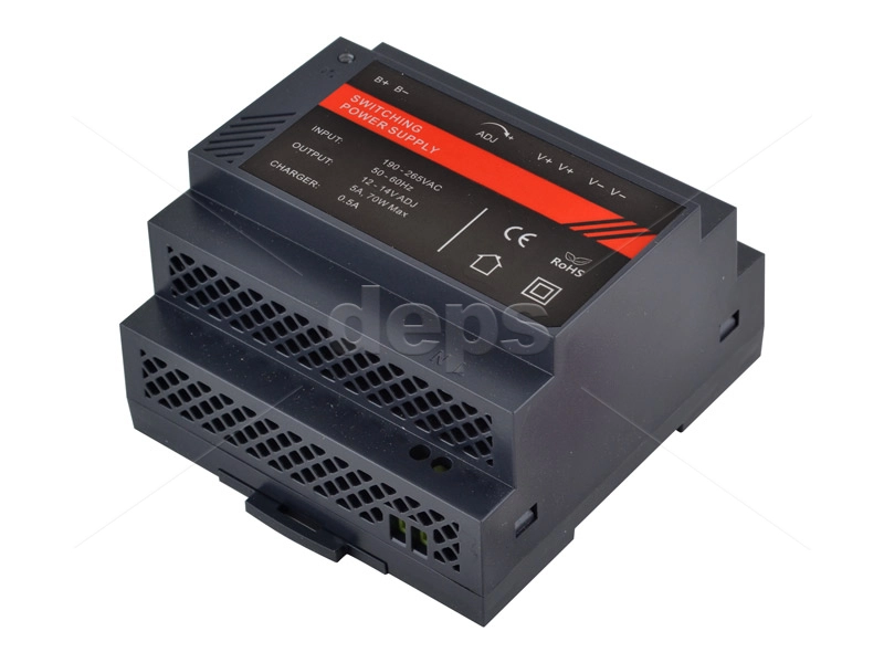 Імпульсний блок живлення 12В/5А на DIN-рейку FoxGate UPS-1205-01-DIN (60Вт)
