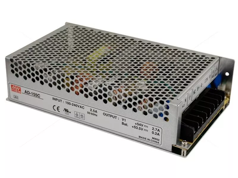 Імпульсний блок живлення Mean Well AD-155C з функцією UPS (54В / 2.7А)