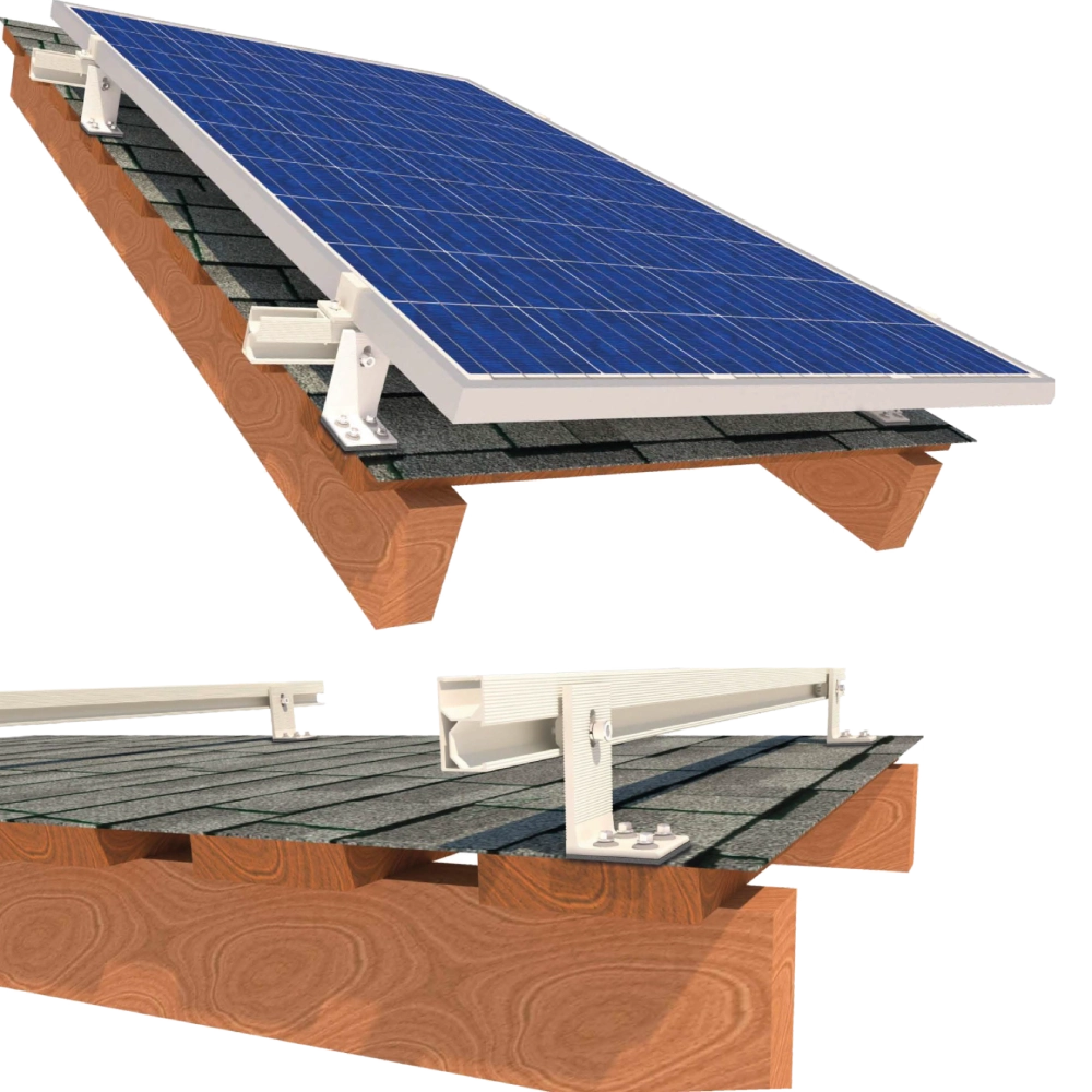 InstallKit IK-XL-B-6 кріплення 6 сонячних панелей до 1145мм бітумна черепиця