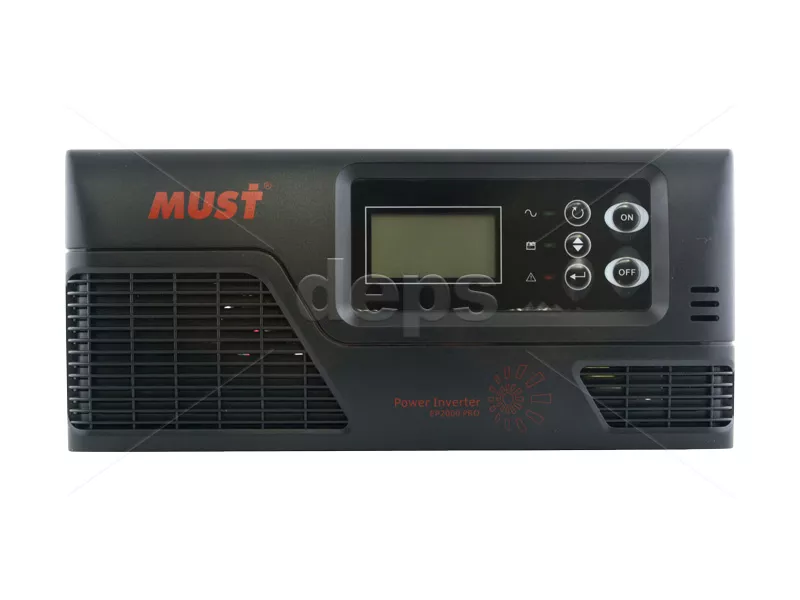 Інвертор (ДБЖ) Must EP20-R600W (600 Вт, зовнішня батарея 12В, струм заряду до 20A)