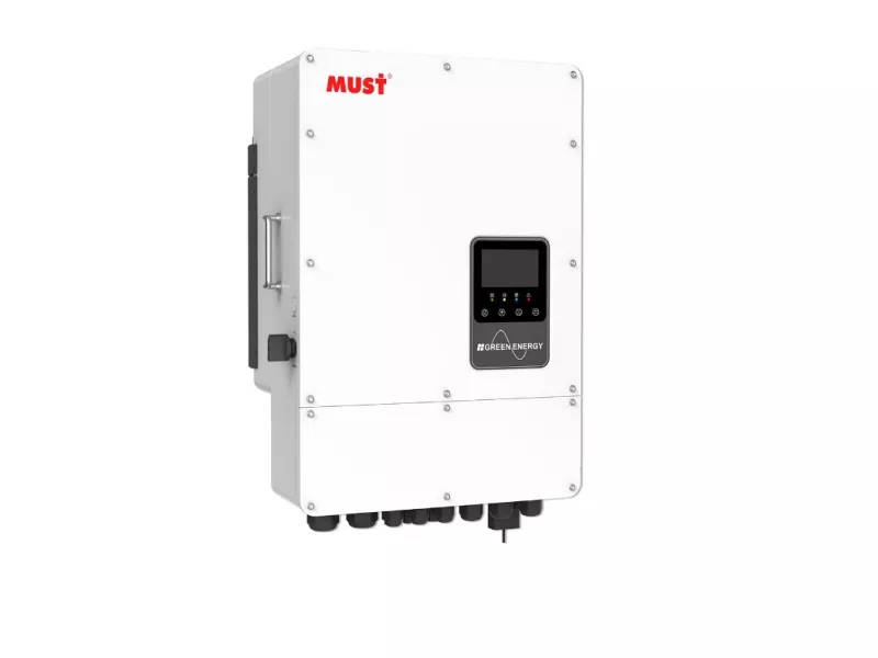 Інвертор гібридний Must PH1100-12KL3-EU (12 кВт/3ф, батарея LV, MPPT:2)