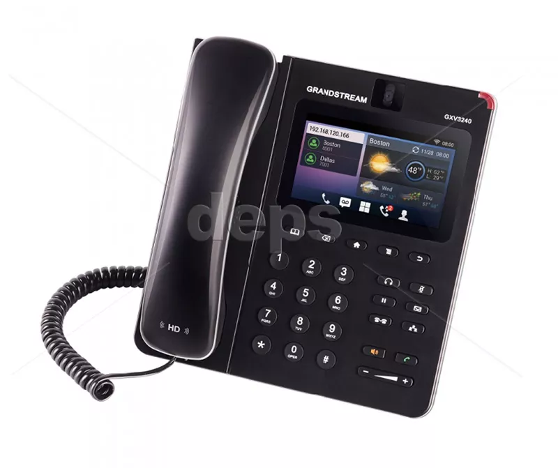 IP мультимедиа телефон на Android с аппаратными клавишами Grandstream GXV3240